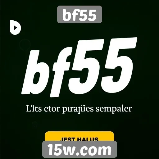Promoções e bônus disponíveis no bf55