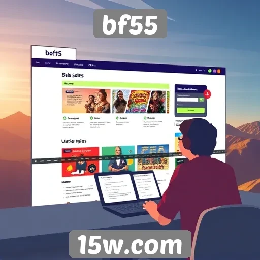 Avaliação da experiência do usuário no site bf55